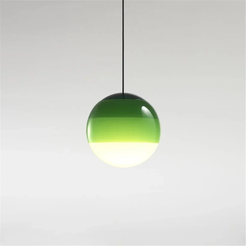 Polara - Pendelleuchte aus Glaskugel E14