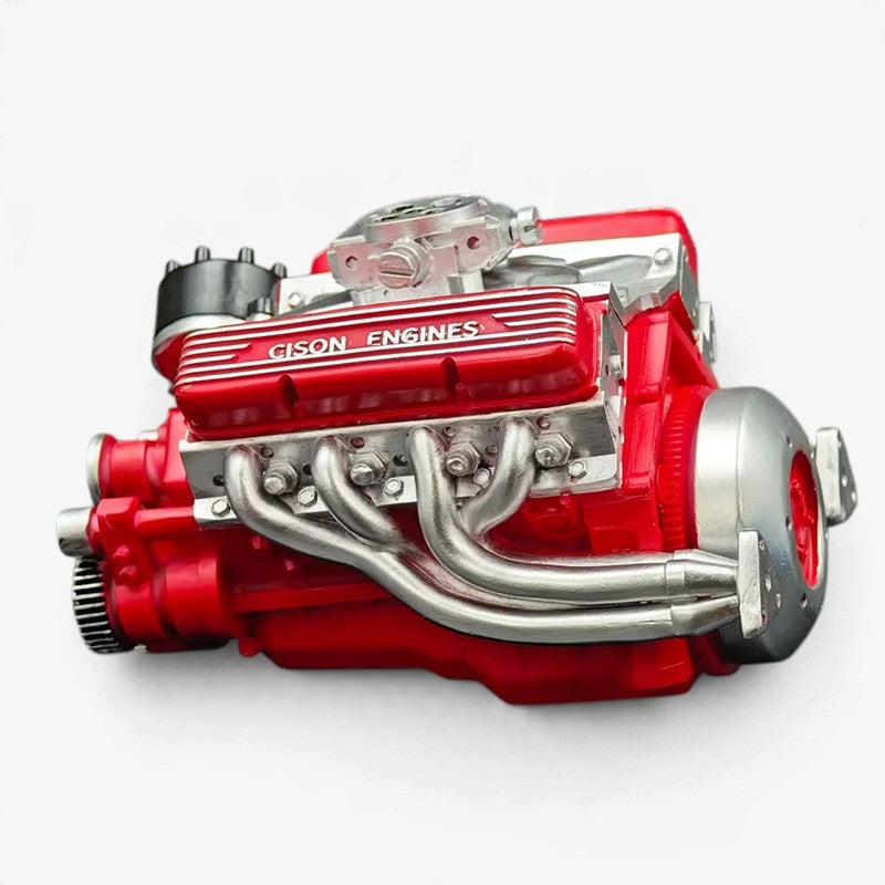 MotorVex - Mini V8 Benzinmotor-Modellbausatz mit CDI-Zündung