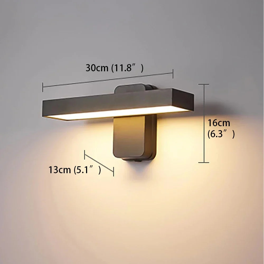 Weatherix - Wasserdichte LED-Außenwandleuchte IP65