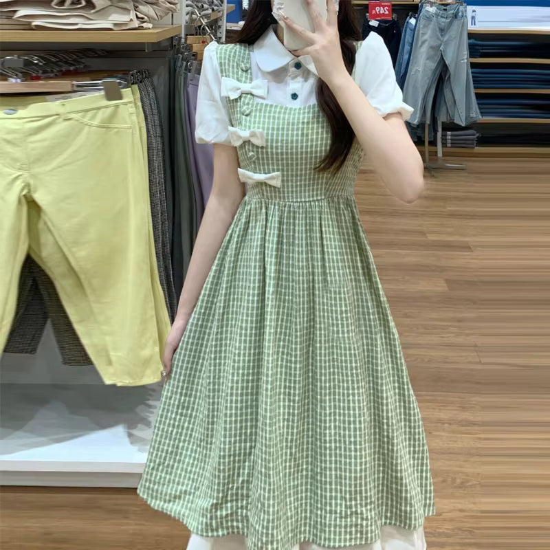 Damen-Dirndl mit ausgestelltem Rock