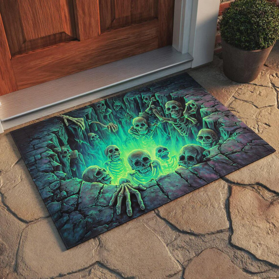 IlluStep - 3D Türmatte mit optischer Illusion