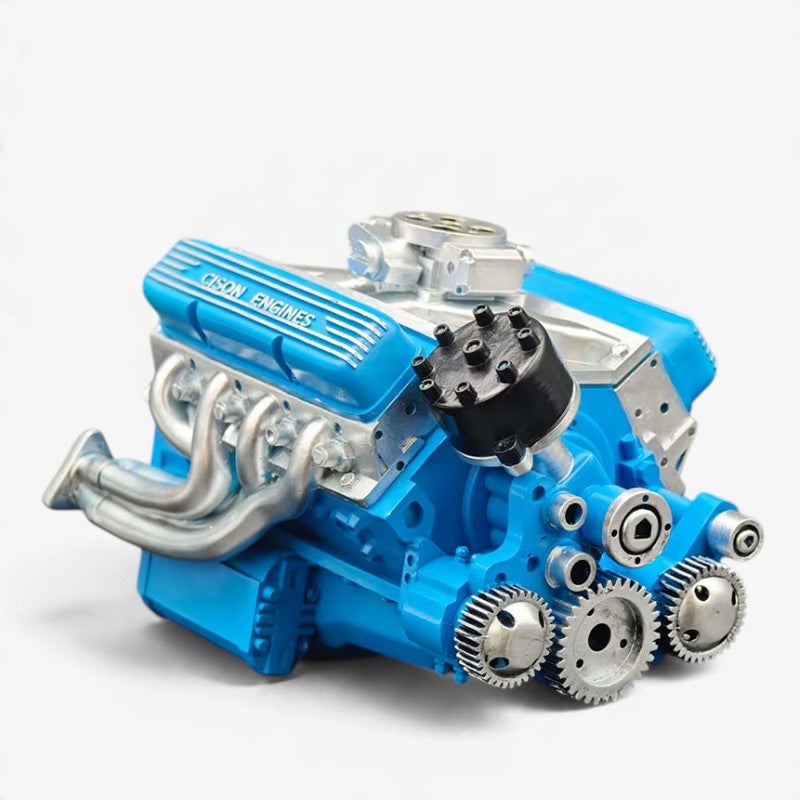 MotorVex - Mini V8 Benzinmotor-Modellbausatz mit CDI-Zündung