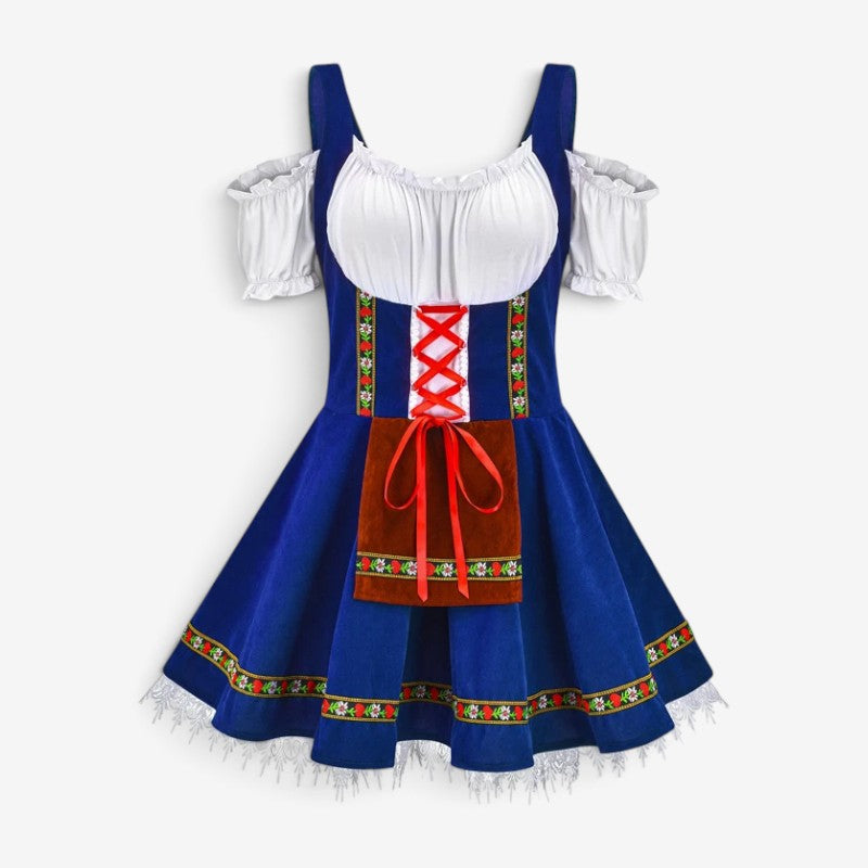 Damen-Dirndl mit ausgestelltem Rock