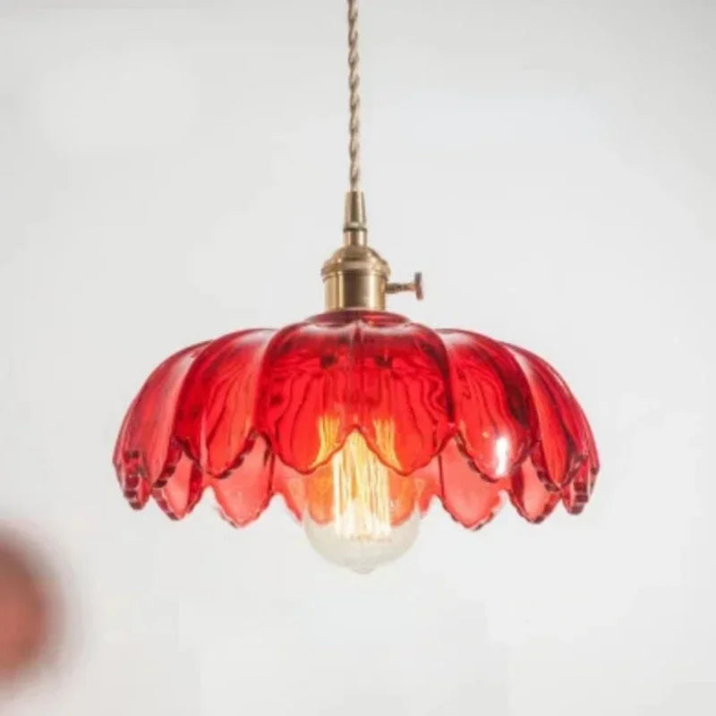 Lumio - Vintage-Pendelleuchte aus Kupfer und Glas