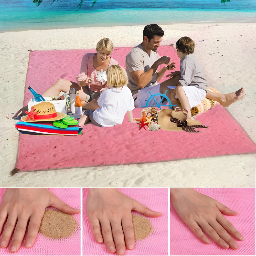 Sandfreie - Strandmatte - Sandfreie Strandmatte tragbar