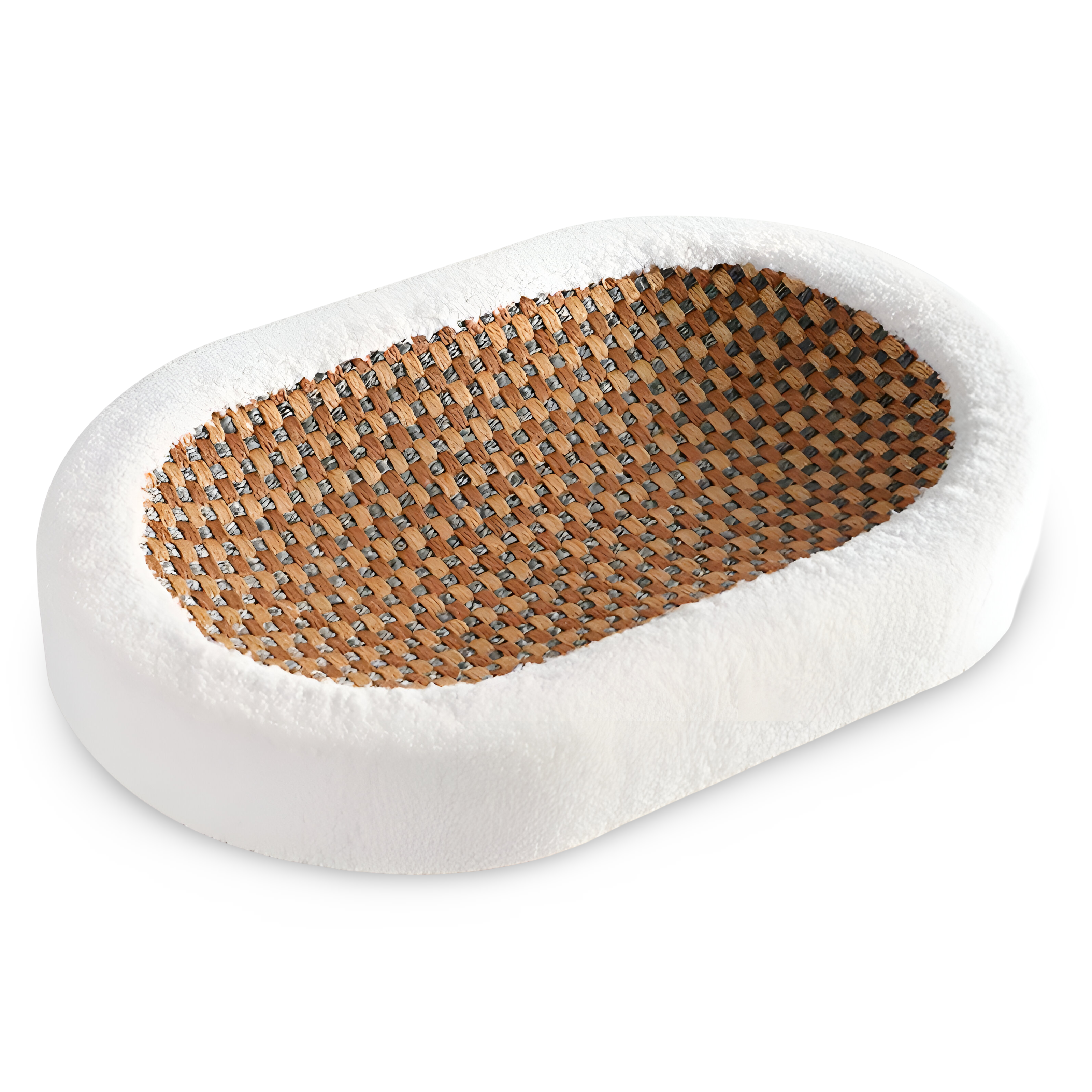 ScratchBed - Katzenkratzbett oval 61x40x9 cm
