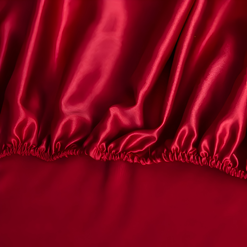 Satin - Spannbetttuch atmungsaktiv