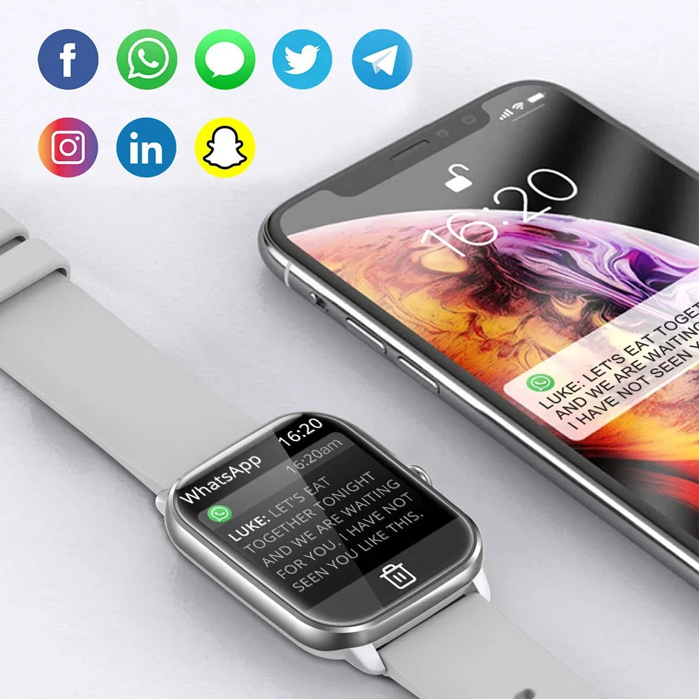 EdgePulse - COLMI C61 Smartwatch mit 1,9-Zoll-IPS-Display