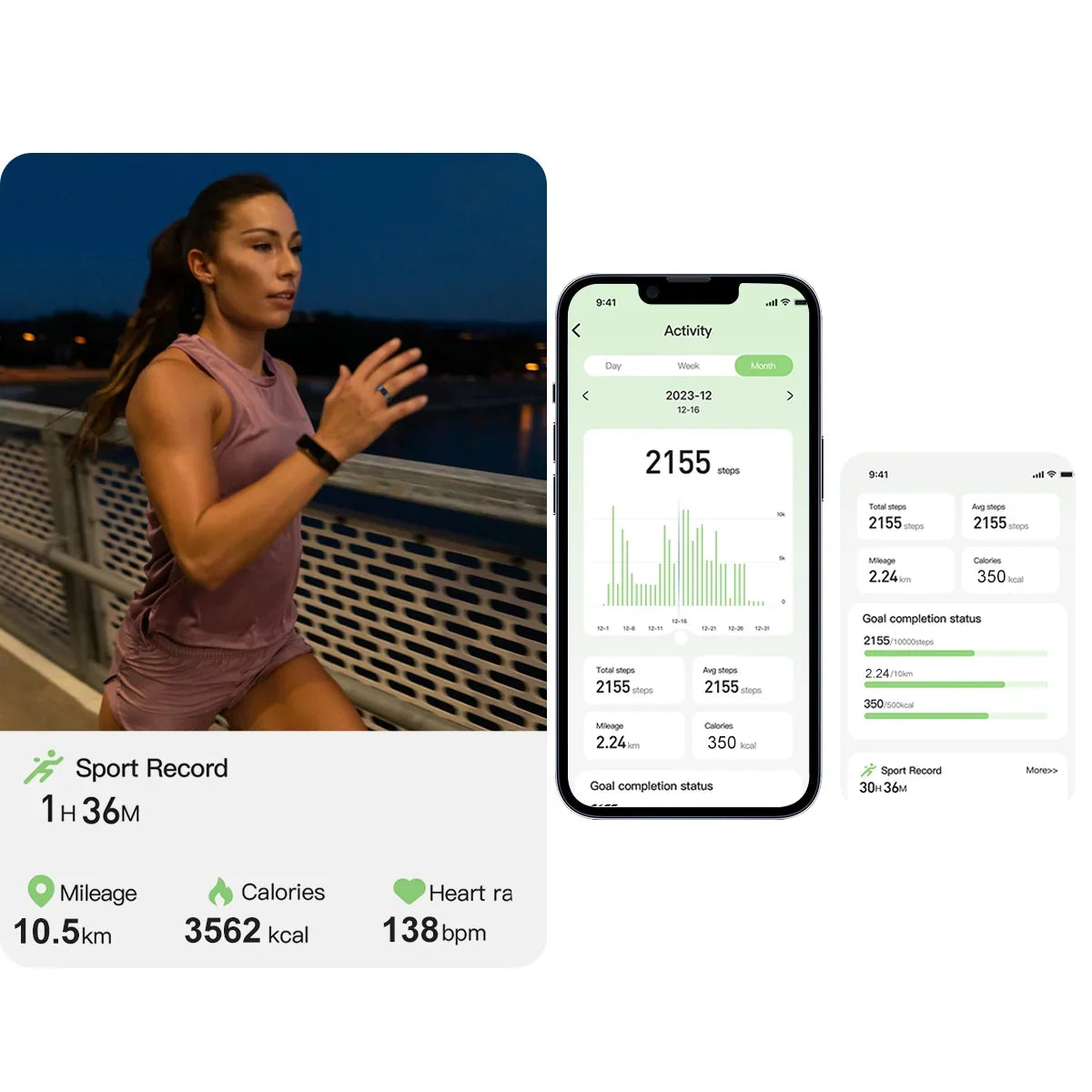VitalRing - COLMI Smart Ring mit Edelstahlgehäuse
