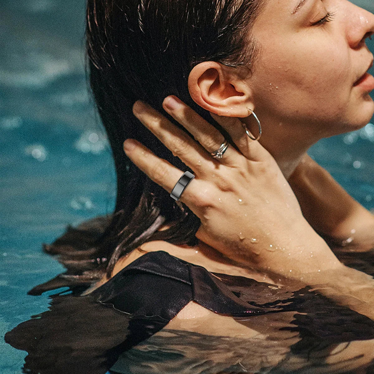 VitalRing - COLMI Smart Ring mit Edelstahlgehäuse