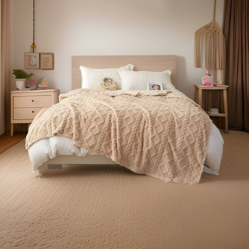 Snug Blanket- Ultimative Wärme Doppelseitige Fleece Bettdecke