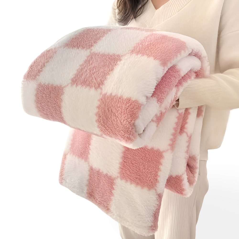 SnugFuz Plaid - Niedliche und Farbenfrohe Karierte Fleece Blanket