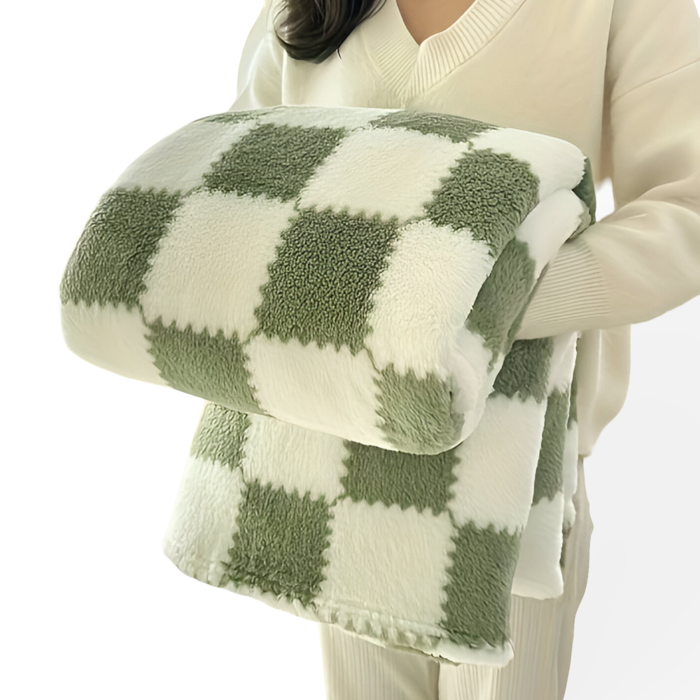 SnugFuz Plaid - Niedliche und Farbenfrohe Karierte Fleece Blanket