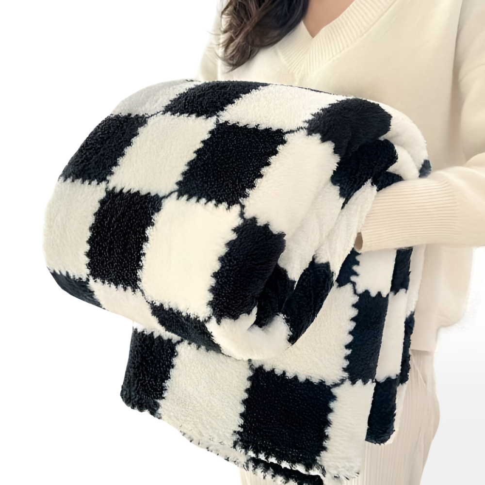 SnugFuz Plaid - Niedliche und Farbenfrohe Karierte Fleece Blanket