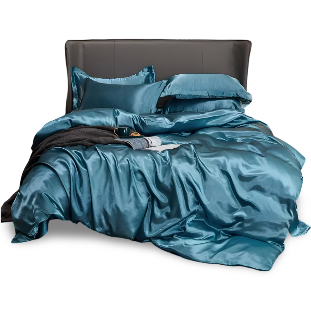 SoftiRay - Bettwäsche Set einfarbig aus Rayon-Satin