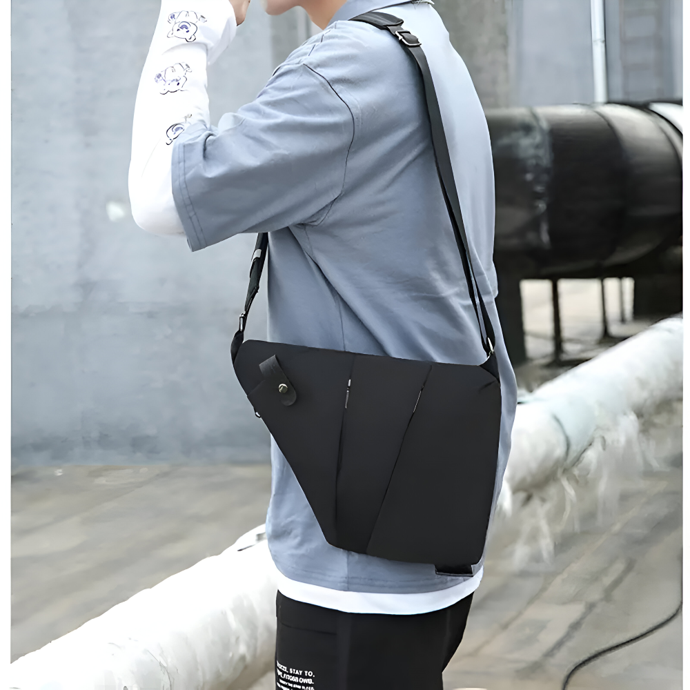 StealthGuard - Anti-Diebstahl Sling Bag Reisetasche Herren