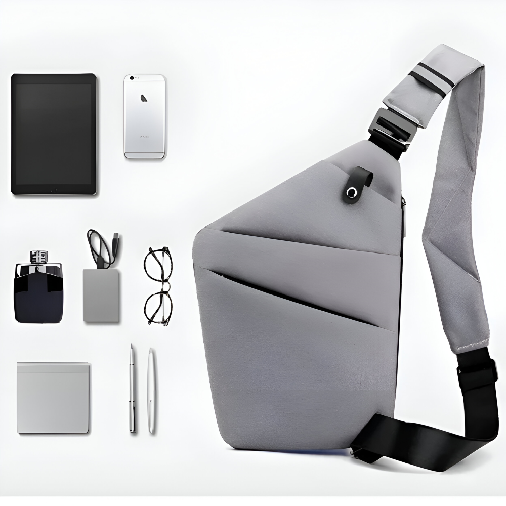 StealthGuard - Anti-Diebstahl Sling Bag Reisetasche Herren