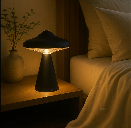 Setzen Sie ein Highlight in Ihrem Zuhause: Die tragbare LED-Tischlampe in Pilzform verbindet verspieltes Design mit gemütlichem Licht. Jetzt entdecken über den Link in unserer Bio!⁠