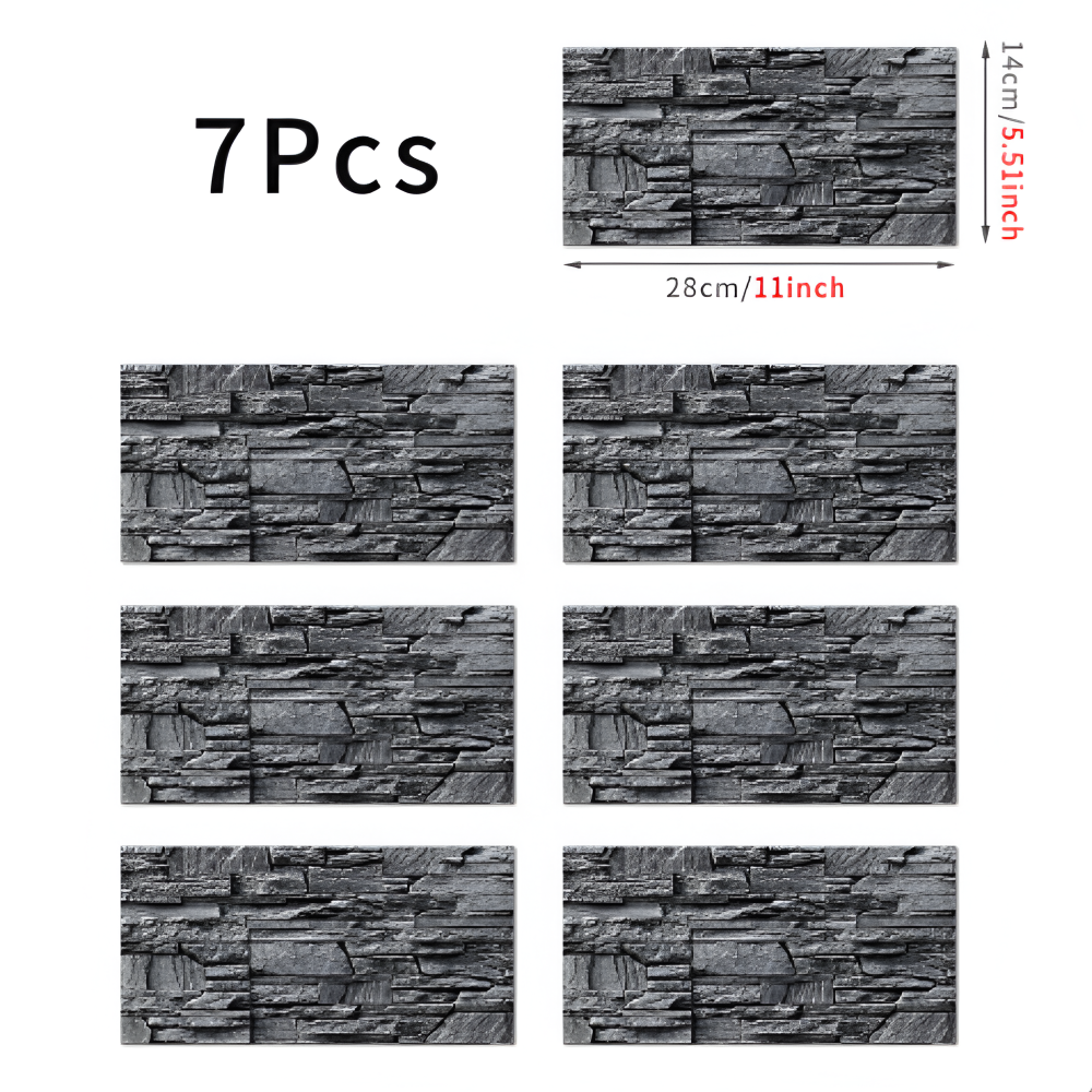 StickTile Wandpaneele - 7/14/21 Stück Selbstklebende, Wasserfeste Marmorfliesen Wanddekoration