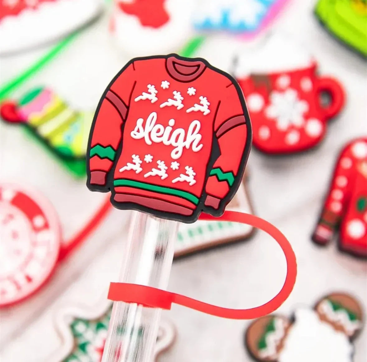 SipMerry - Adventskalender mit 24 Strohhalm-Dekorationen