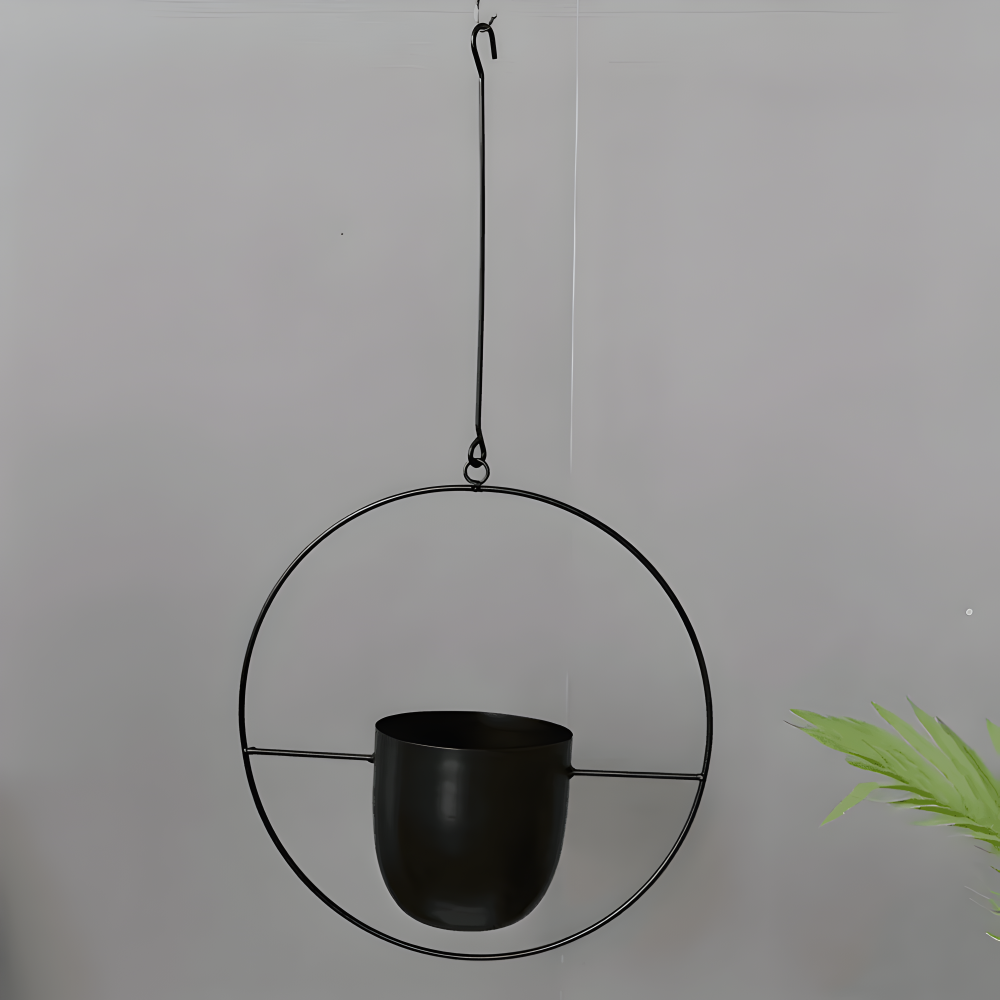 Stilvoller Minimalistischer Hängeblumentopf für moderne Wohnkultur