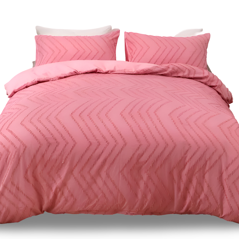 Sommer gestreifte Leinen Bettdecke - Seidig weich & waschbar für kühlen Komfort