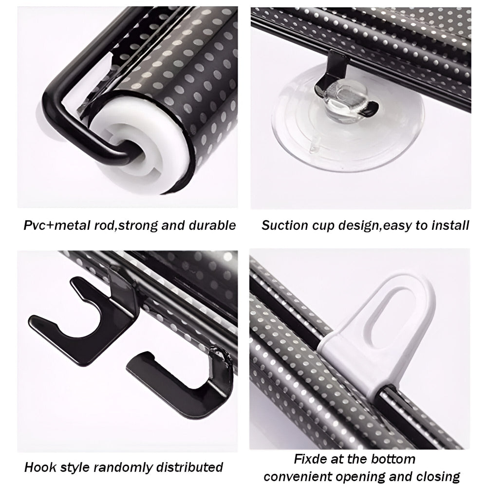 SunGuard - UV-Schutz Rollo mit Saugnäpfen