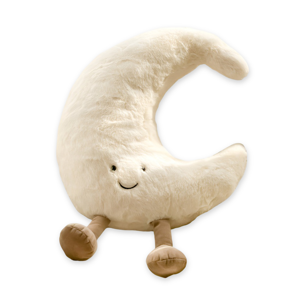 Himmlische Träume: Sonnen- und Mond-Dekokissen