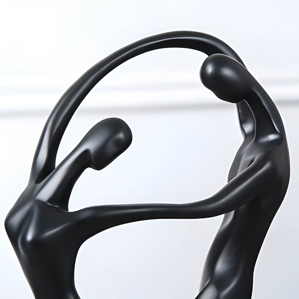 SwayDuo - Ornament -Tanzende Harzskulptur abstrakt modern