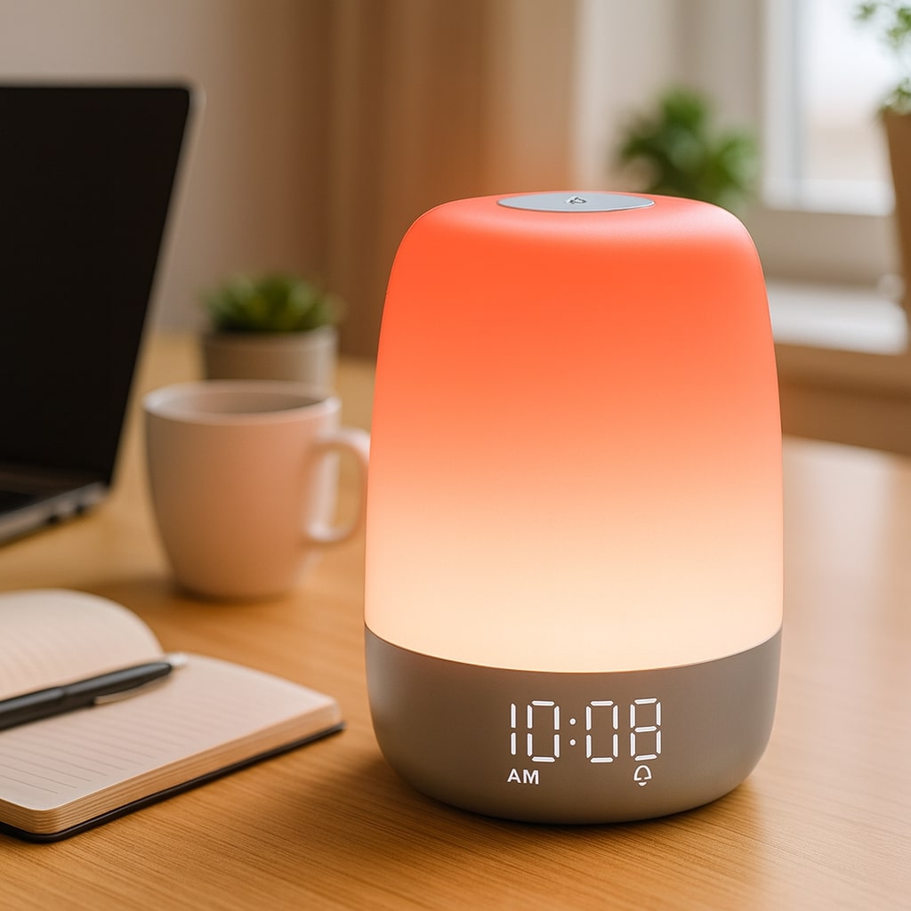 SunViora - Tageslichtwecker mit Sonnenaufgangssimulation und Nachtlicht