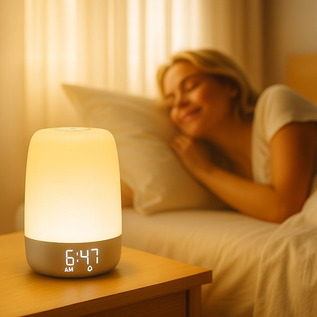 SunViora - Tageslichtwecker mit Sonnenaufgangssimulation und Nachtlicht