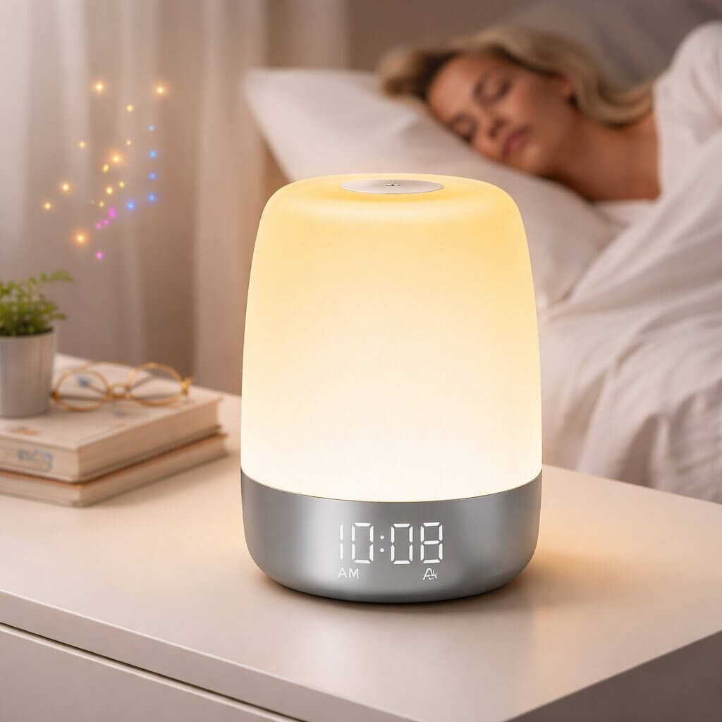 SunViora - Tageslichtwecker mit Sonnenaufgangssimulation und Nachtlicht