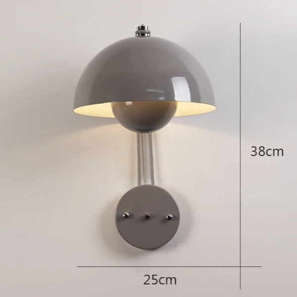 Nokturna - Moderne LED Wandleuchte Blütenform