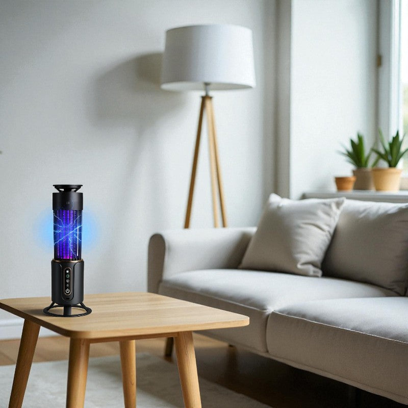 Mückenlampe mit wiederaufladbarer Batterie und Mehrfach Modi