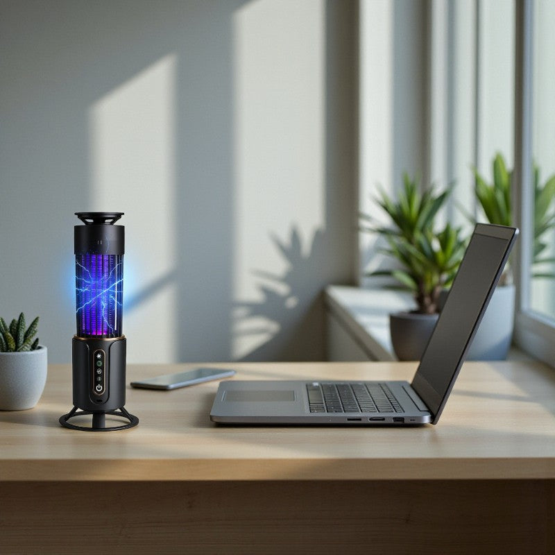 Mückenlampe mit wiederaufladbarer Batterie und Mehrfach Modi