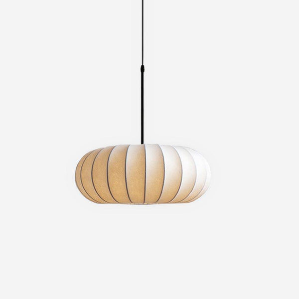 Lumio - Wabi-Sabi-Pendelleuchte aus Stoff und Seide