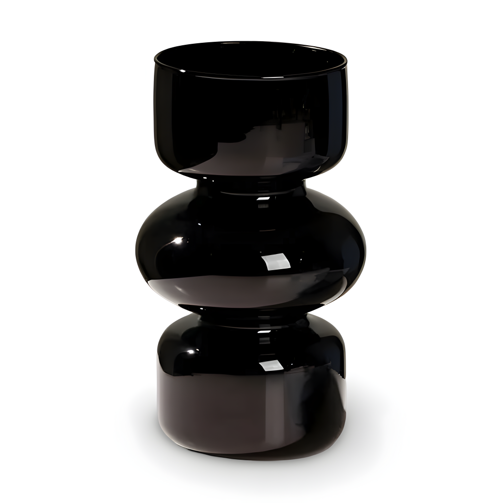 Vielseitige Nordic Glasvasen in verschiedenen Farben für stilvolle Dekoration