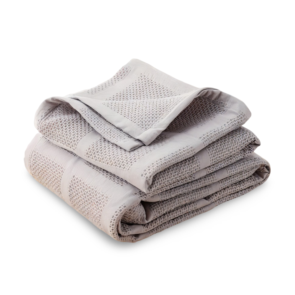 WaffleCloud - Plaid -Wohndecke Baumwollfleece hypoallergen,