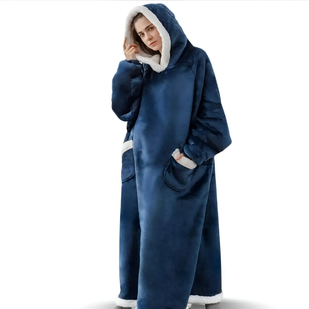 WarmWrap - Hoodie Blanket Kapuzendecke Oversize mit Tasche