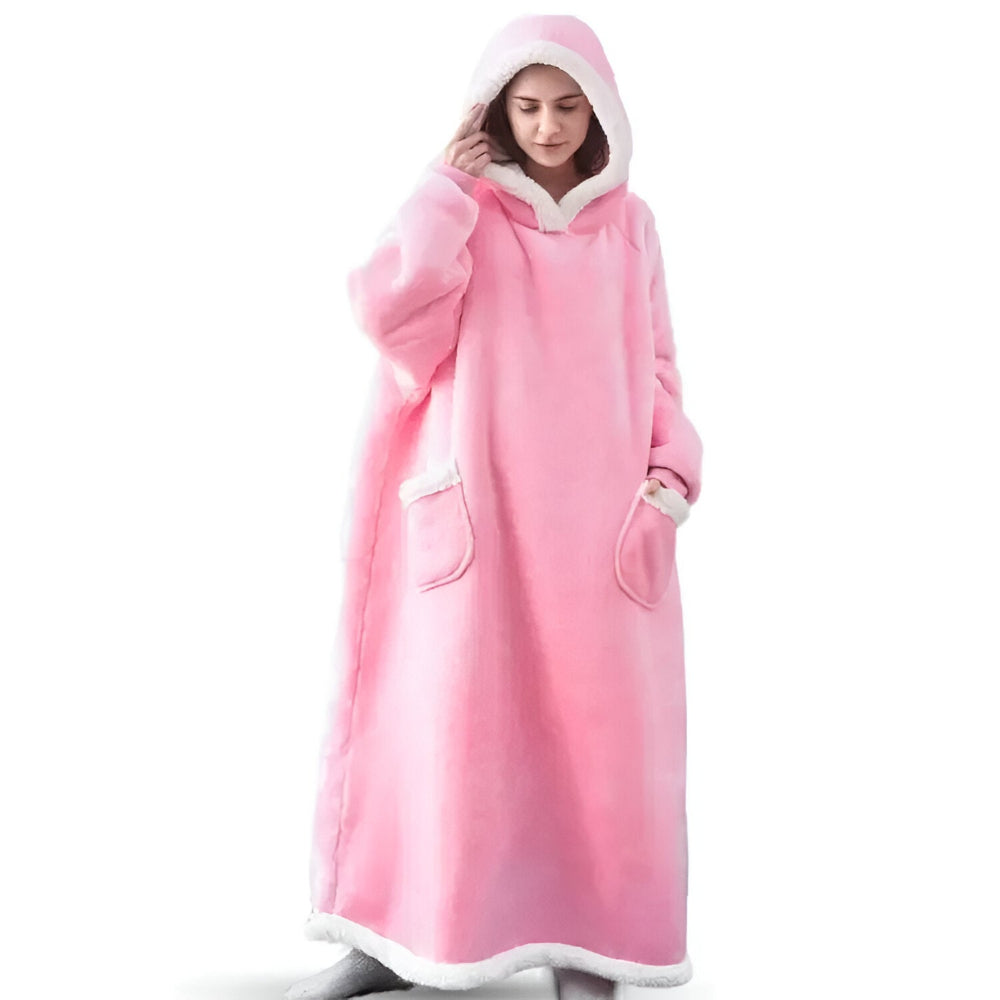 WarmWrap - Hoodie Blanket Kapuzendecke Oversize mit Tasche