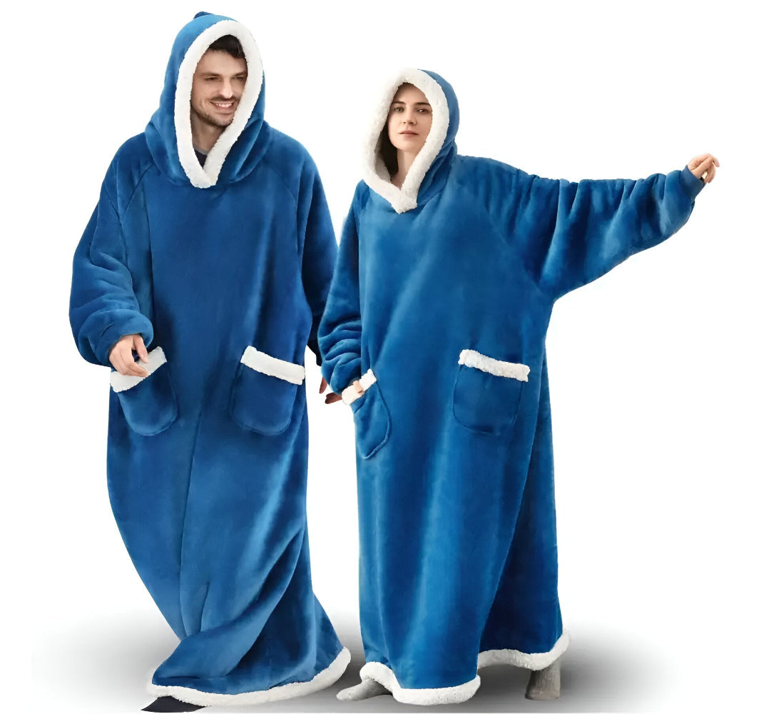 WarmWrap - Hoodie Blanket Kapuzendecke Oversize mit Tasche