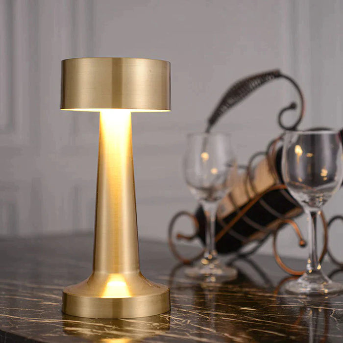 Quelix - Kabellose LED Tischlampe Dimmbar