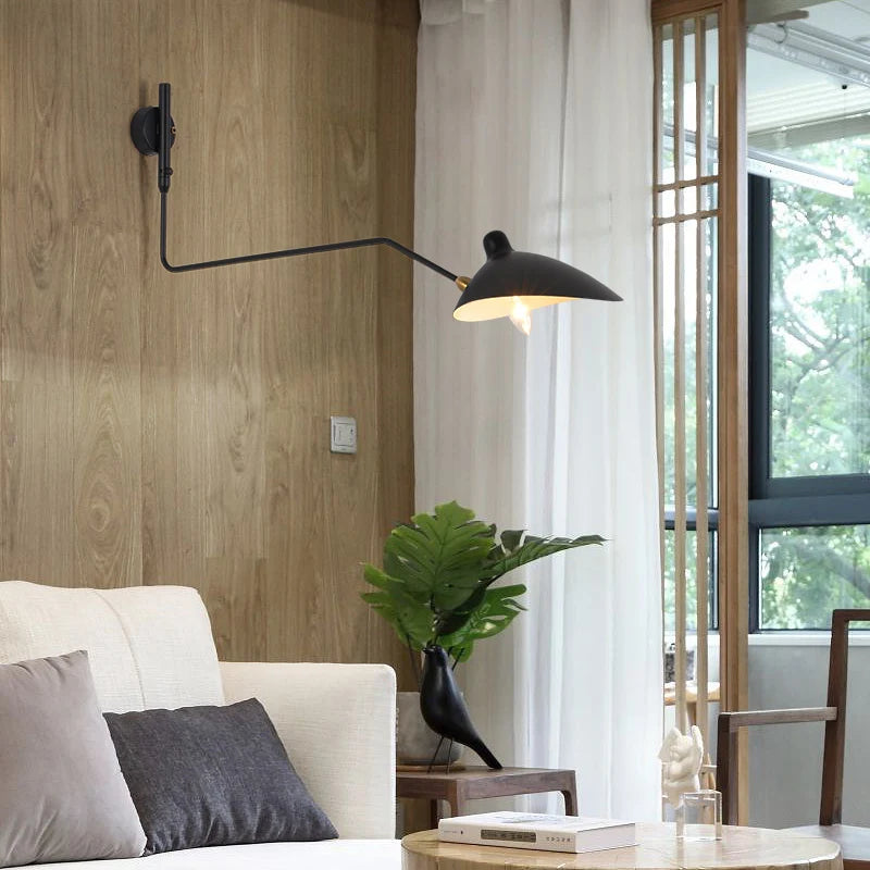 Drehbare - Industrie-Loftleuchte mit 6 Leuchtmitteln