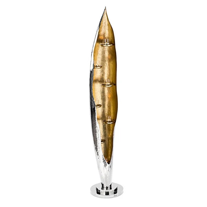 Linara - 7-flammiger Kerzenhalter, 130 cm, aus Aluminium und