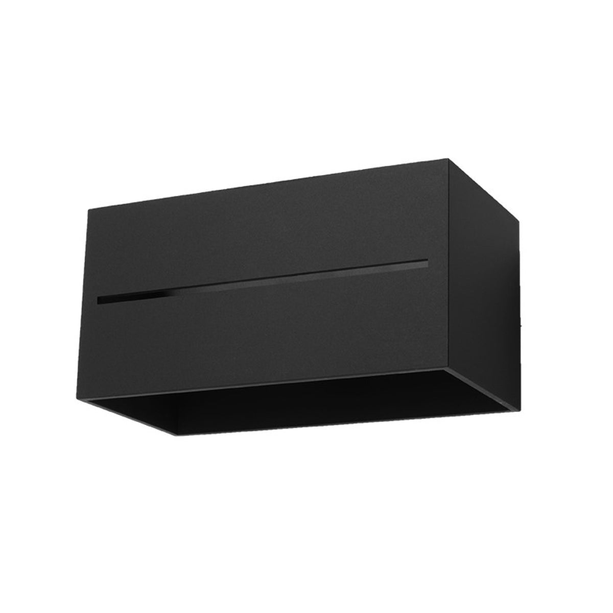 LOBO - MAXI Wandleuchte, schwarz, aus Aluminium