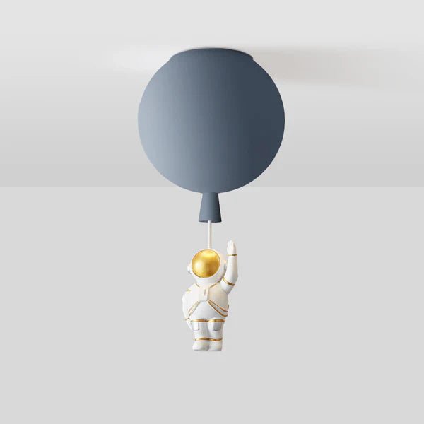Mond - LED-Deckenleuchte Mond & Astronaut aus Acryl