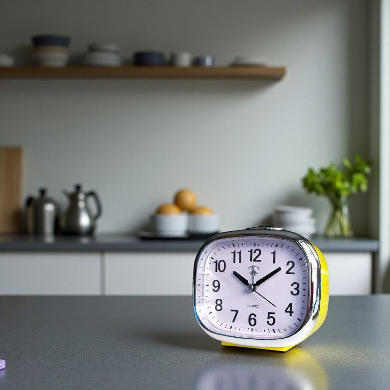 Silent-Wecker mit Nachtlicht und Schlummerfunktion für das Schlafzimmer