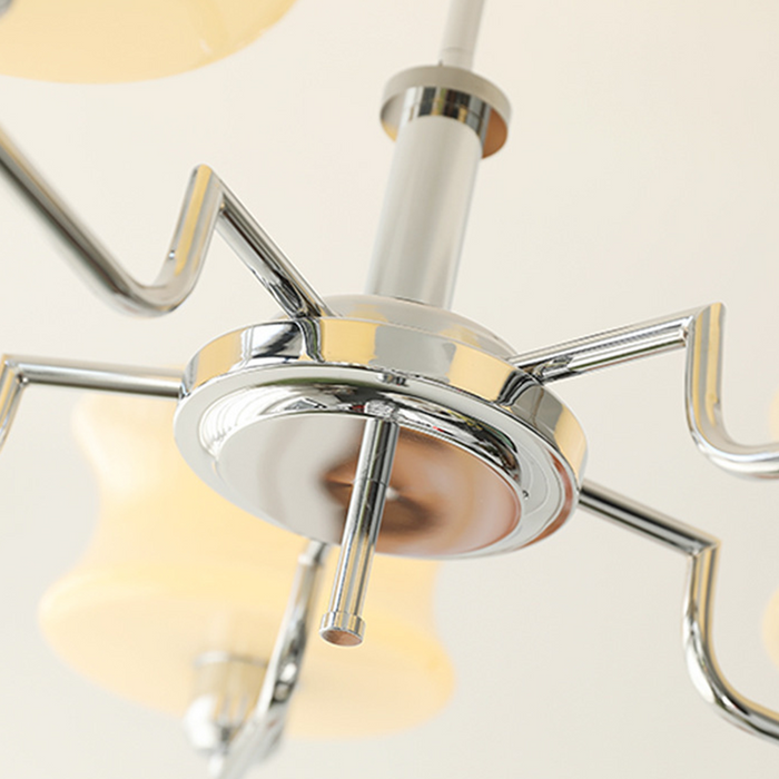 Claria - Klassischer Kronleuchter Gold & Glas