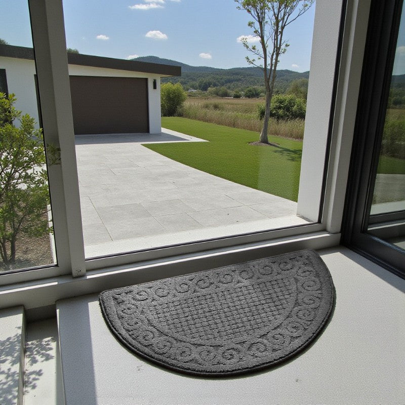 Halbmond-Fußmatte für einen stilvollen und funktionalen Eingang