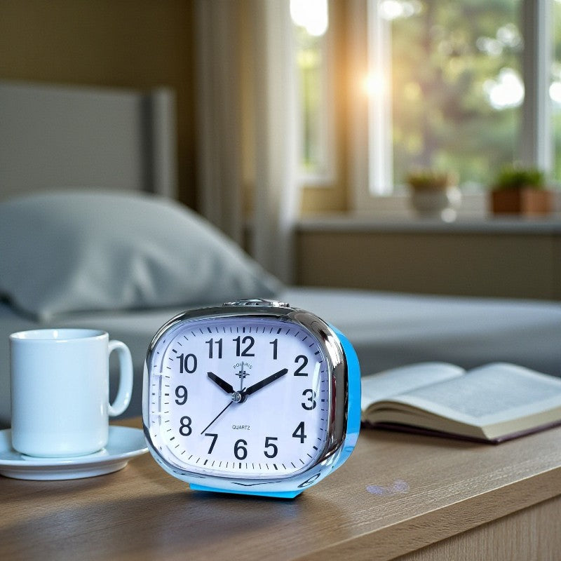 Silent-Wecker mit Nachtlicht und Schlummerfunktion für das Schlafzimmer